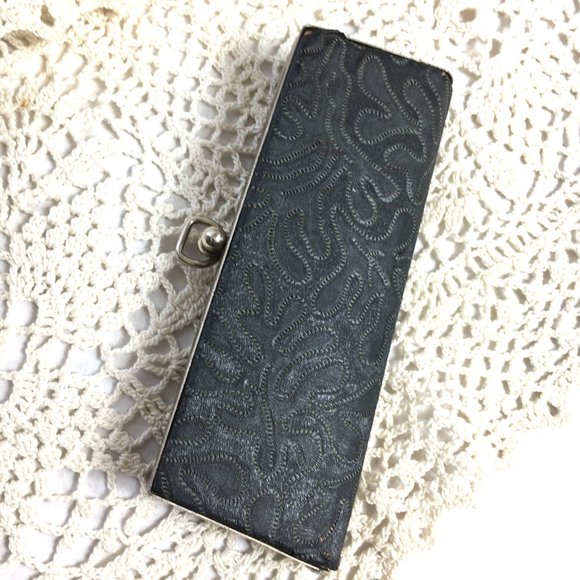 Vtg 60’s Snap lock Eyeglass Hard Shell Case - Picture 2 of 13